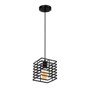 Homestyle Pro mk015-b industriële hanglamp 15x18 cm zwart/metaal