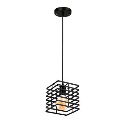 Homestyle Pro mk015-b industriële hanglamp 15x18 cm zwart/metaal