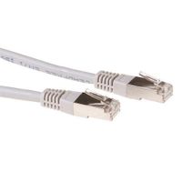 ACT IB4000 LSZH SFTP CAT6A Patchkabel Grijs - 50 cm - thumbnail