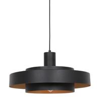 Steinhauer Zwarte hanglampFlinter Ø 50cm - 3329ZW
