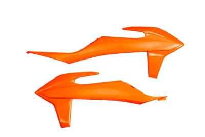 UFO PLAST Radiator covers ufo ktm orange