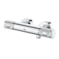 Grohe QuickFix Precision Feel douche thermostaatkraan 12cm chroom - thumbnail