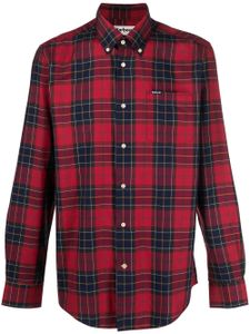 Barbour chemise boutonnée à carreaux - Rouge