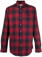 Barbour chemise boutonnée à carreaux - Rouge - thumbnail