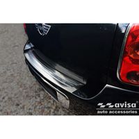 RVS Bumper beschermer passend voor Mini Countryman R60 2010-2014 'British Flag' AV235443