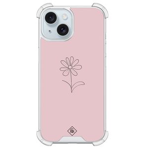 iPhone 15 shockproof hoesje - Madeliefje