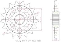 ESJOT Sprocket 520 16z racing
