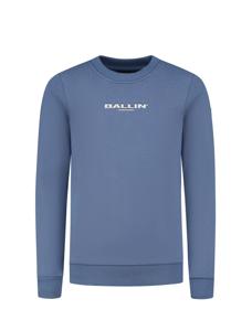 Ballin Sweater slim fit - Blauw grijs