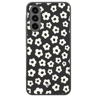 Samsung Galaxy A26 hoesje - Retro bloempjes