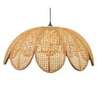 Alexandra Home - Rattan Bloem Hanglamp 70X70X31Cm Hm1111