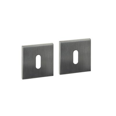 Intersteel sleutelrozetten vierkant verdekt 53x53x6mm - RVS