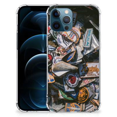iPhone 12 | 12 Pro Anti-shock Hoesje met foto Badges iPhone 12 | 12 Pro Anti-shock Hoesje met foto Badges