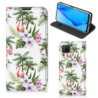 Huawei P40 Lite | Hoesje maken | Flamingo Palms