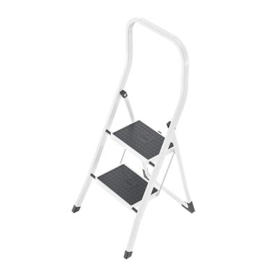 Hailo 4352-001 huishoudtrap 2 treden wit/zwart