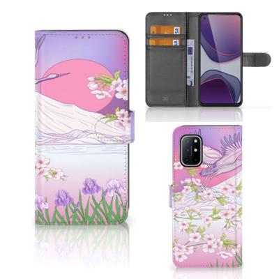 OnePlus 8T | Telefoonhoesje | Met pasjeshouder | Bird Flying