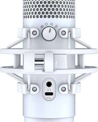 HyperX QuadCast S Wit PC-microfoon