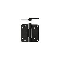 Intersteel Glijlagerscharnier 89 x 89 x 3 mm DIN links zwart