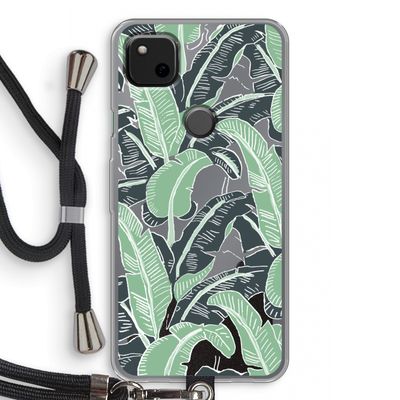 This Sh*t Is Bananas: Pixel 4a Transparant Hoesje met koord
