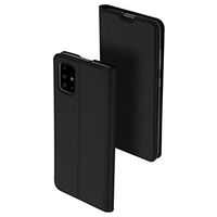 Dux Ducis Skin Pro Samsung Galaxy A51 Flip Case met Kaartsleuf - Zwart - thumbnail