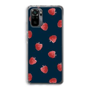 Framboosjes: Xiaomi Redmi Note 10 Pro Transparant Hoesje
