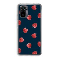 Framboosjes: Xiaomi Redmi Note 10 Pro Transparant Hoesje
