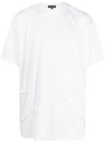 Comme des Garçons Homme Plus t-shirt à coutures apparentes - Blanc