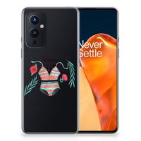 OnePlus 9 Telefoonhoesje met Naam Boho Summer - thumbnail