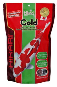 Hikari Gold Large - Premium Kleurversterkend Koi Voer 500g - Groeibevorderend, Japanse Kwaliteit