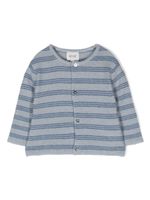 Knot cardigan Vinny Stripes en maille - Bleu