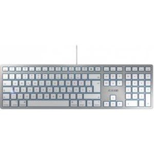 Cherry KC 6000 Slim for Mac Toetsenbord Zilver