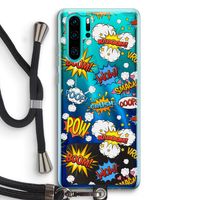 Pow Smack: Huawei P30 Pro Transparant Hoesje met koord