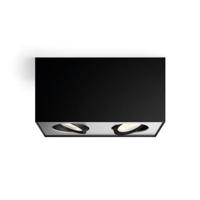 Philips WarmGlow LED Box plafond-/wandspot, 2x