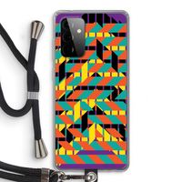 Skew Bee 2: Samsung Galaxy A72 5G Transparant Hoesje met koord
