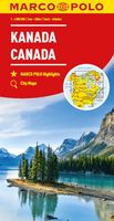 Wegenkaart - landkaart Kanada - Canada | Marco Polo - thumbnail
