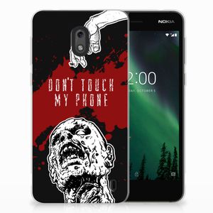 Nokia 2 Silicone-hoesje Zombie Blood