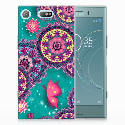 Sony Xperia XZ1 Compact | Hoesje maken | Cirkels en Vlinders