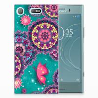 Sony Xperia XZ1 Compact | Hoesje maken | Cirkels en Vlinders