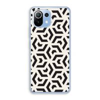 Crazy pattern: Xiaomi Mi 11 Lite Transparant Hoesje