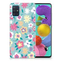 Samsung Galaxy A51 TPU Case Flower Power - thumbnail