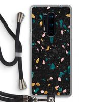 Terrazzo N°10: OnePlus 8 Pro Transparant Hoesje met koord