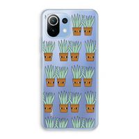 Sansevieria: Xiaomi Mi 11 Lite Transparant Hoesje