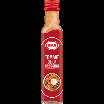 Hela Tomaat Olijf Dressing 250 ml bij Jumbo
