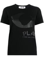 Comme Des Garçons Play t-shirt imprimé - Noir - thumbnail