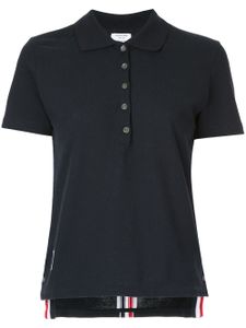 Thom Browne polo rayé - Bleu