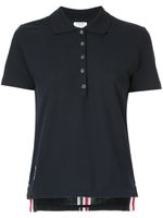 Thom Browne polo rayé - Bleu - thumbnail