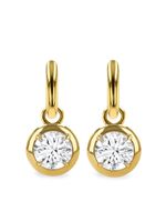 Pragnell larges boucles d'oreilles pendantes en or 18ct pavées de diamants