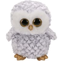 Sneeuwuil Ty Beanie knuffel owlette 24 cm   -