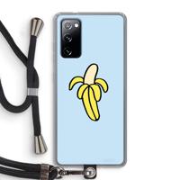 Banana: Samsung Galaxy S20 FE / S20 FE 5G Transparant Hoesje met koord