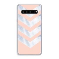 Marmeren pijlen: Samsung Galaxy S10 5G Transparant Hoesje