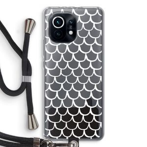 Dakpannetjes: Xiaomi Mi 11 Transparant Hoesje met koord